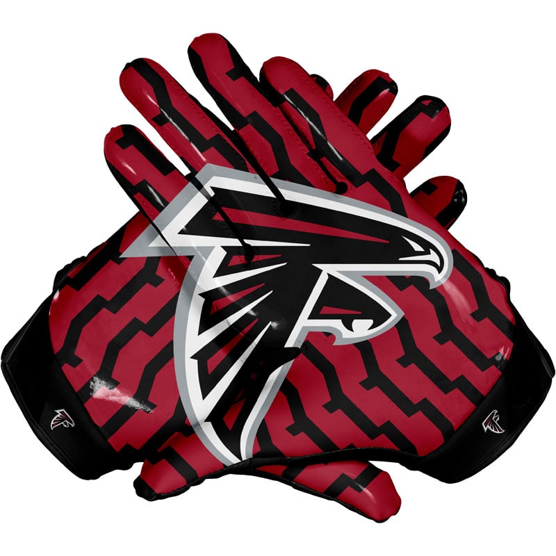 Atlanta Falcon Football Gloves
