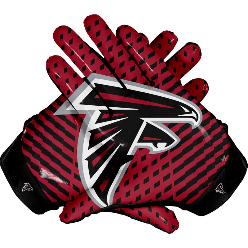 Atlanta Falcon Football Gloves