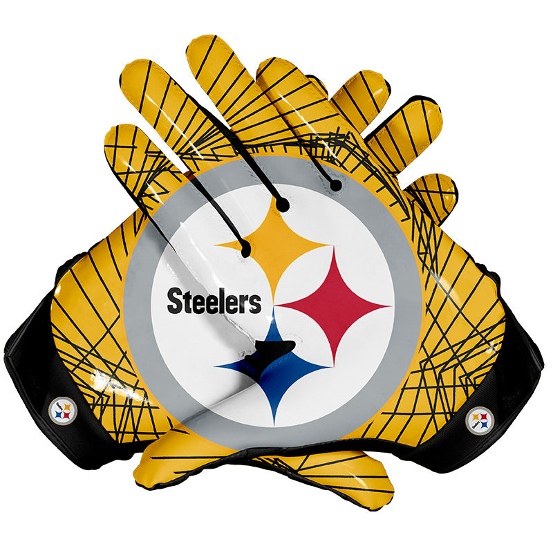 Pittsburgh Steelers Football Gloves