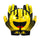 American Football Gloves, NFL Gloves, Smiley Football Gloves