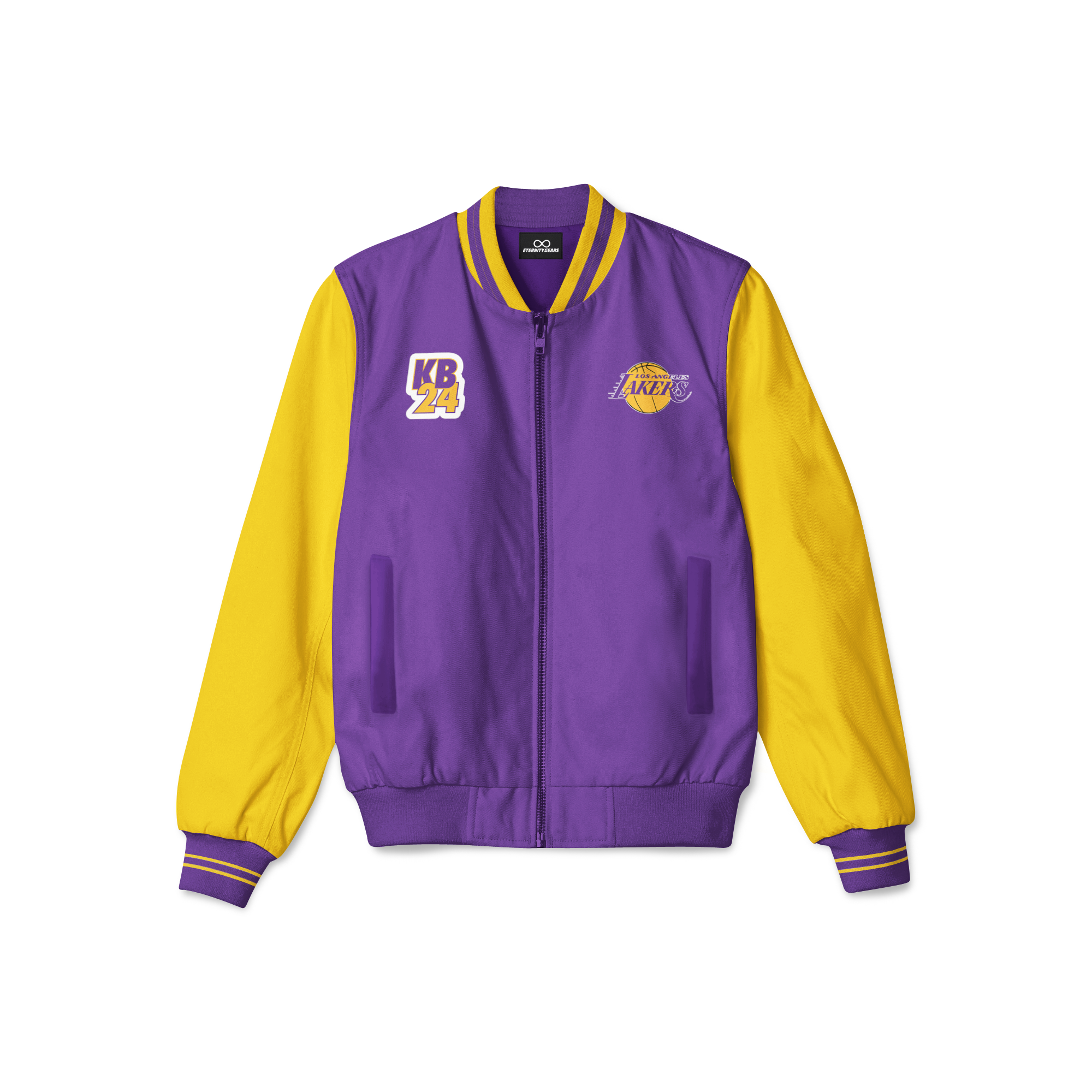 【kobee】UNISEX / MILLER VARSITY JACKET Black Los Angeles Lakers Kobe Bryant Collage Legends Varsity