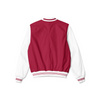 Stylish Arizona Cardinals bomber jacket with front zipper, ribbed cuffs, and soft inner lining for casual streetwear style.