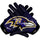 Baltimore Ravens Football Gloves