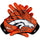 denver broncos football gloves