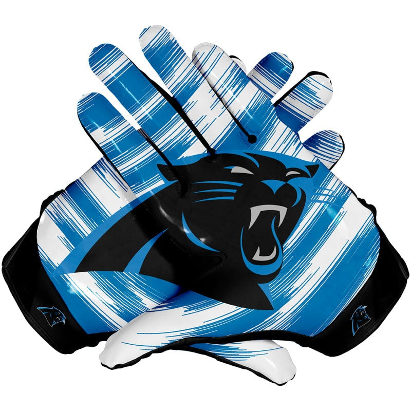 carolina panthers football gloves