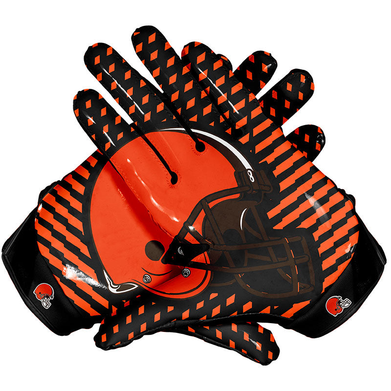 Cleveland Browns Football Gloves - Eternity Gears