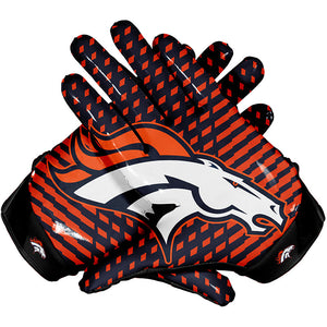 denver broncos football gloves