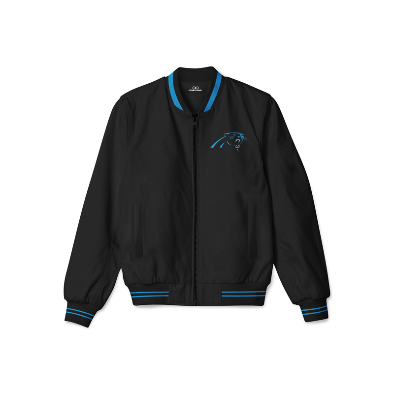 Carleigh Carolina Panthers Team Logo Varsity Jacket