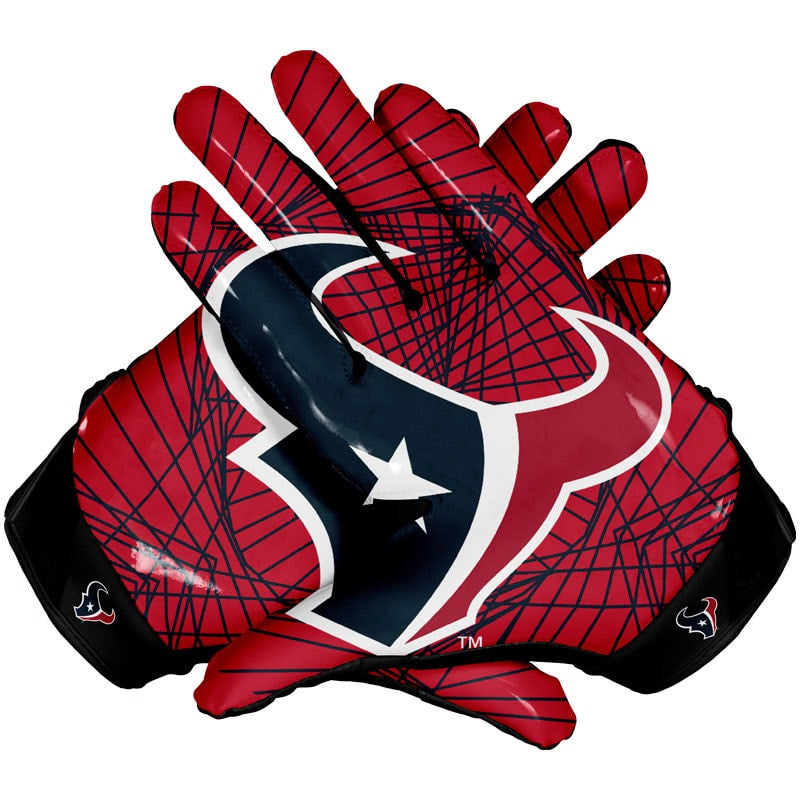 Houston Texans Football Gloves - Eternity Gears