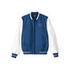 Stylish Indianapolis Colts bomber jacket with front zipper, ribbed cuffs, and soft inner lining for casual streetwear style.
