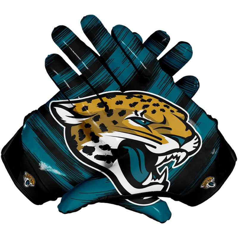 Overvåge konsensus Magnetisk Jacksonville Jaguars Football Gloves - Eternity Gears