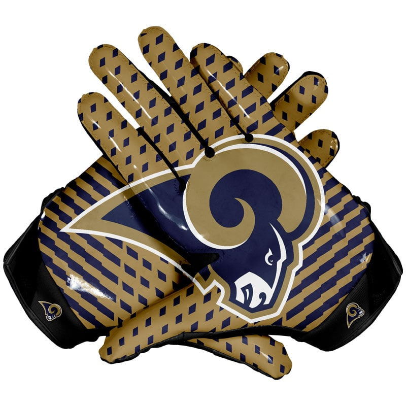 Los Angeles Rams Football Gloves