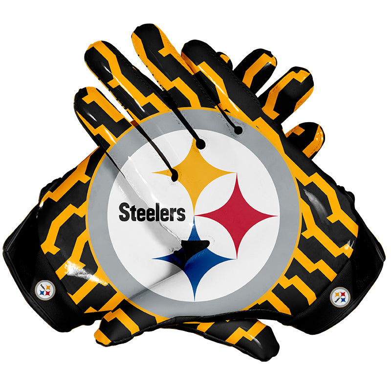 Pittsburgh Steelers Football Gloves