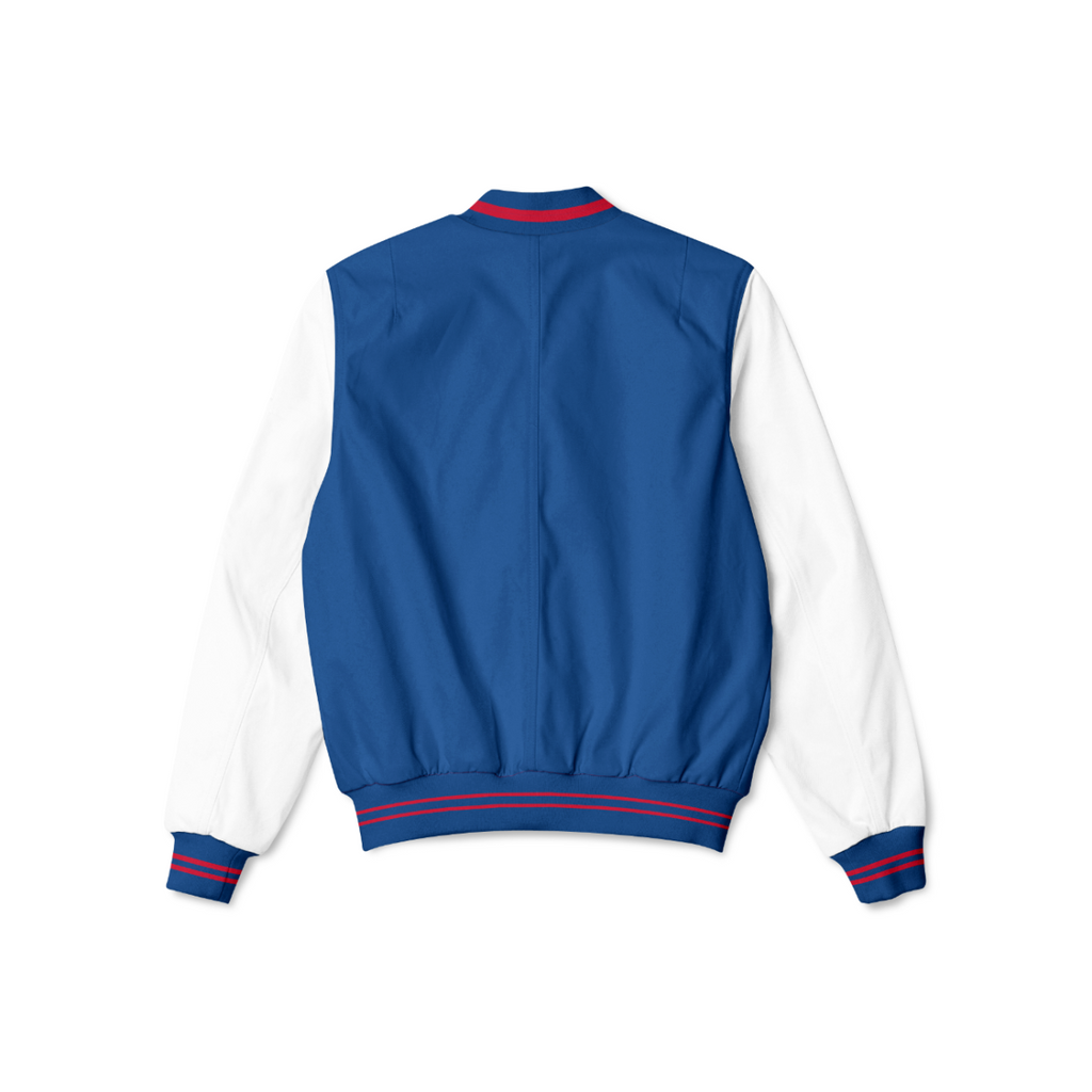 Tennessee Titans Bomber Jacket featuring team logo and colors, designed for fans and athletes, with a secure fit.