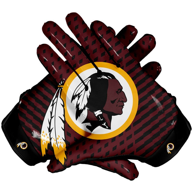 Washington Redskins Football Gloves