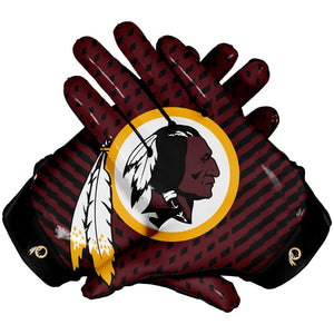 Washington Redskins Football Gloves
