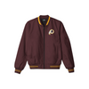 Washington Redskins Bomber Jacket featuring team logo and colors, designed for fans and athletes, with a secure fit.