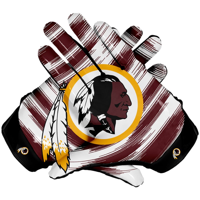 Washington Redskins Football Gloves