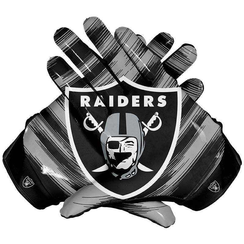 Las Vegas Raiders NFL Stretch Fit Receiver Football Gloves
